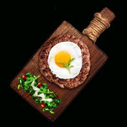 Steak à cheval